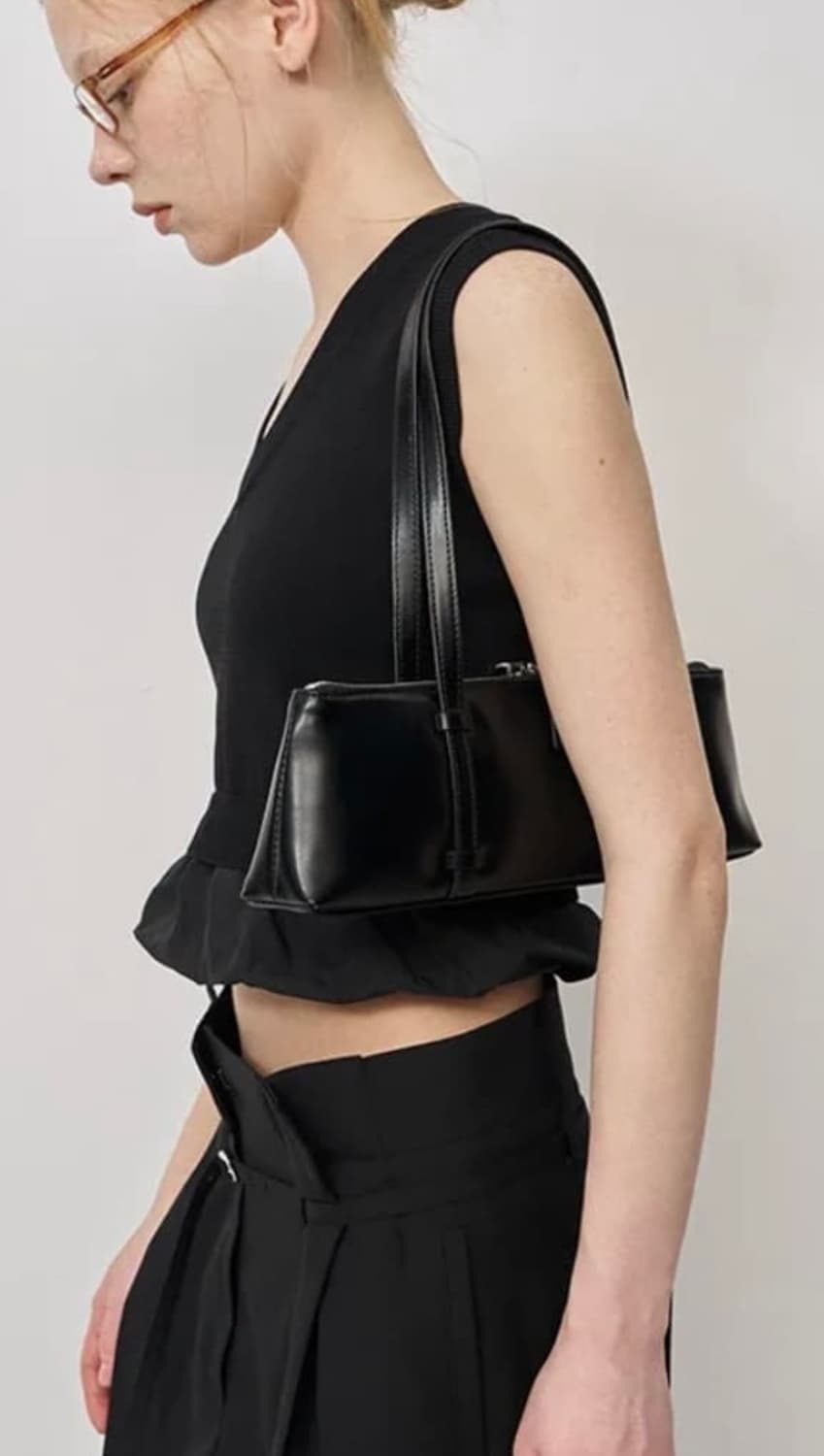 LCDC 볼링 미니 숄더백 블랙 상품이미지5