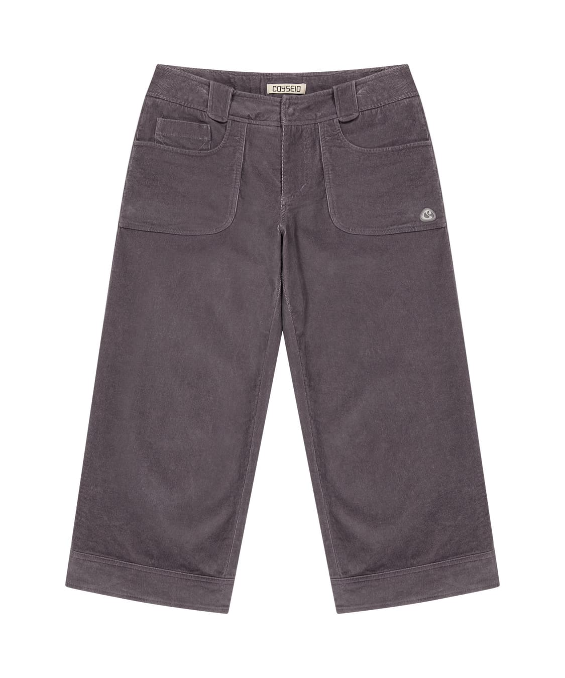 코이세이오 RUSTIC CORDUROY CAPRI PANTS PURPLE 상품이미지1