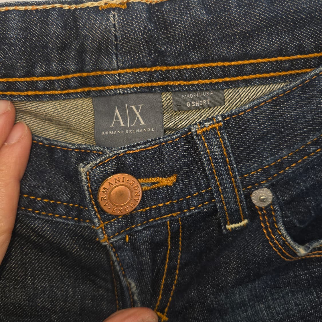 A|X 아르마니 데님 0 SHORT XS 상품이미지8