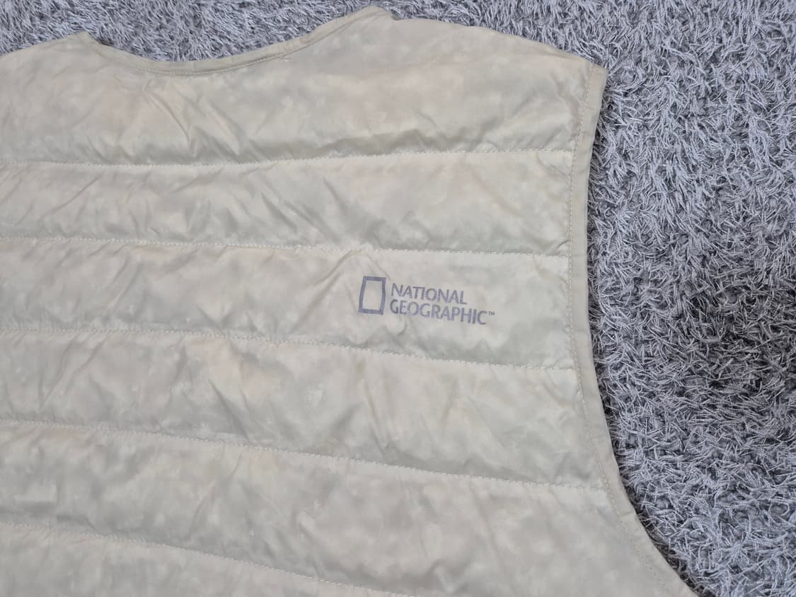 내셔널지오그래픽 남성 경량 구스다운 조끼 100 상품이미지4