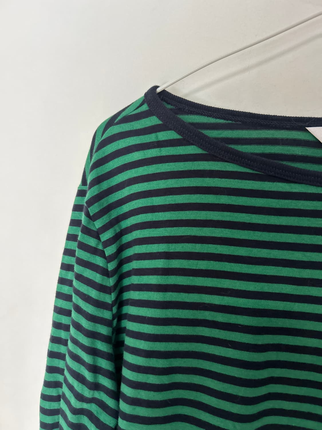 Green striped tshirt  상품이미지3
