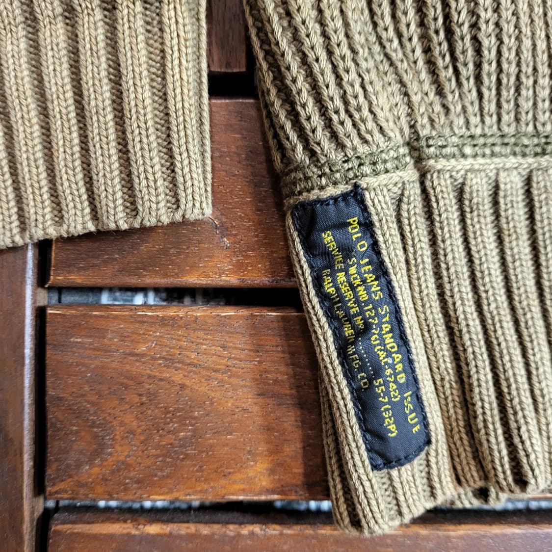 폴로 랄프로렌 진 니트 집업  (L) 상품이미지5