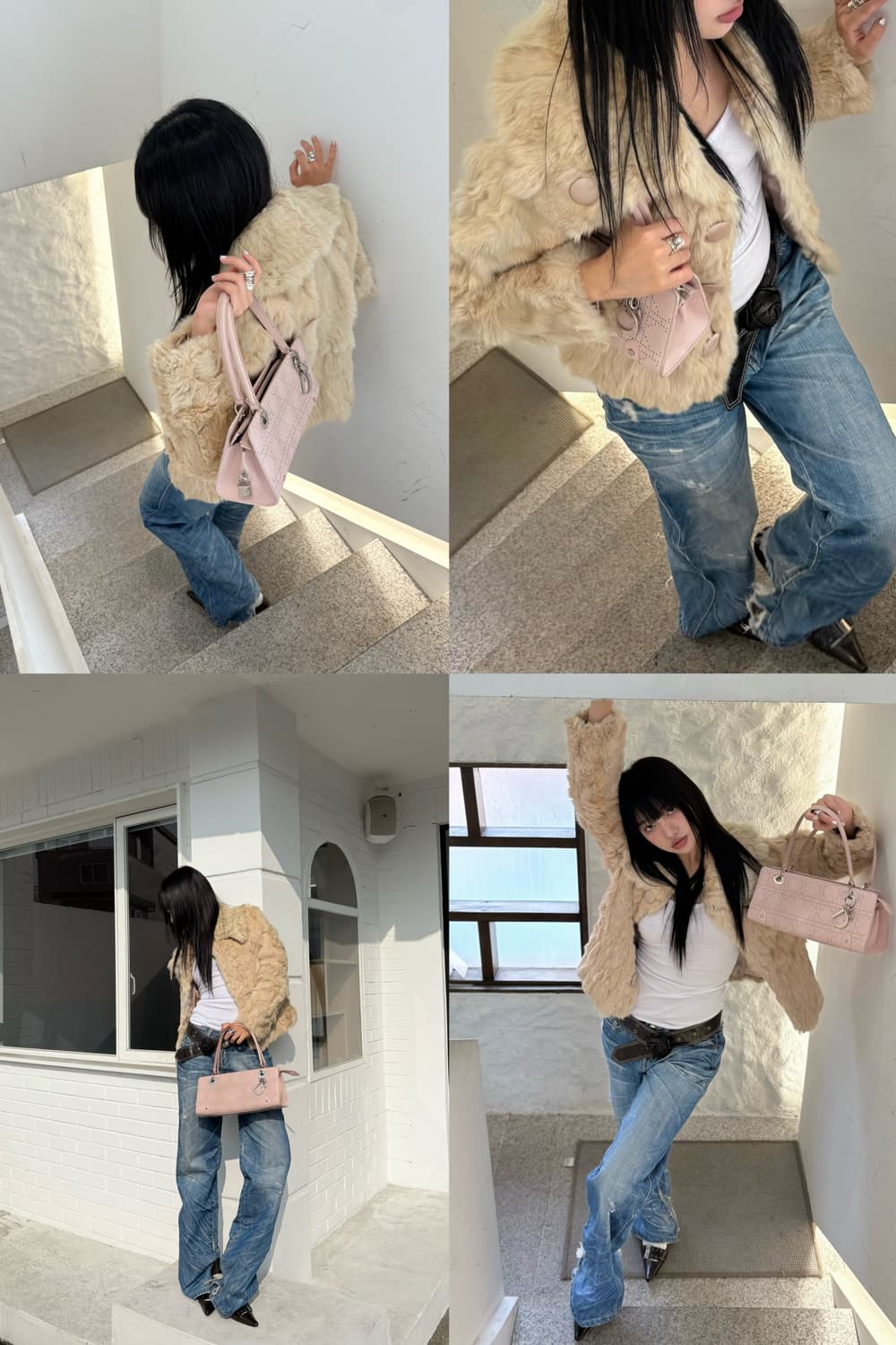 디올 이스트웨스트 바게트백 (디조이 구버전) 상품이미지2