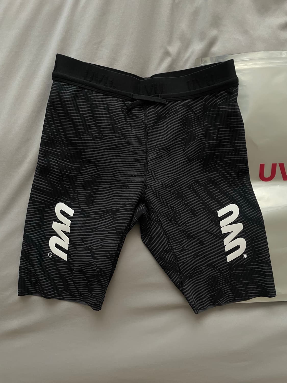 [m] UVU 하프 타이즈 2.0 블랙 그레이 상품이미지2