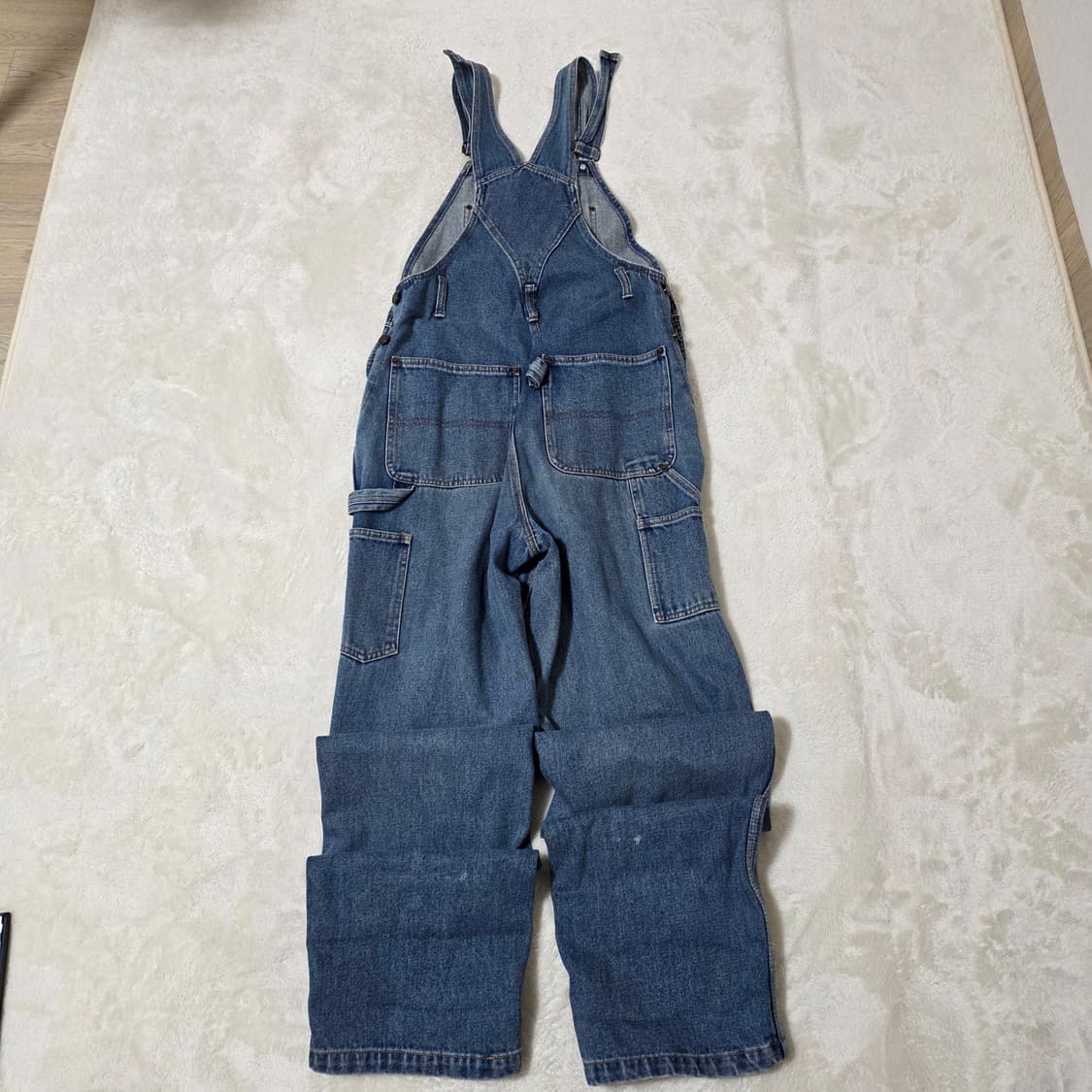 (S)도그하우스 카팬더 오버롤 데님 멜빵바지 상품이미지3