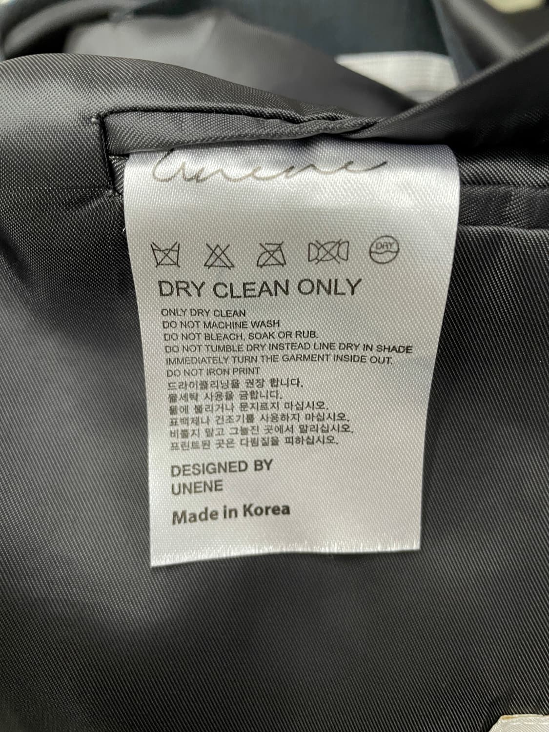 유네네 싱글 블레이저 자켓 상품이미지3