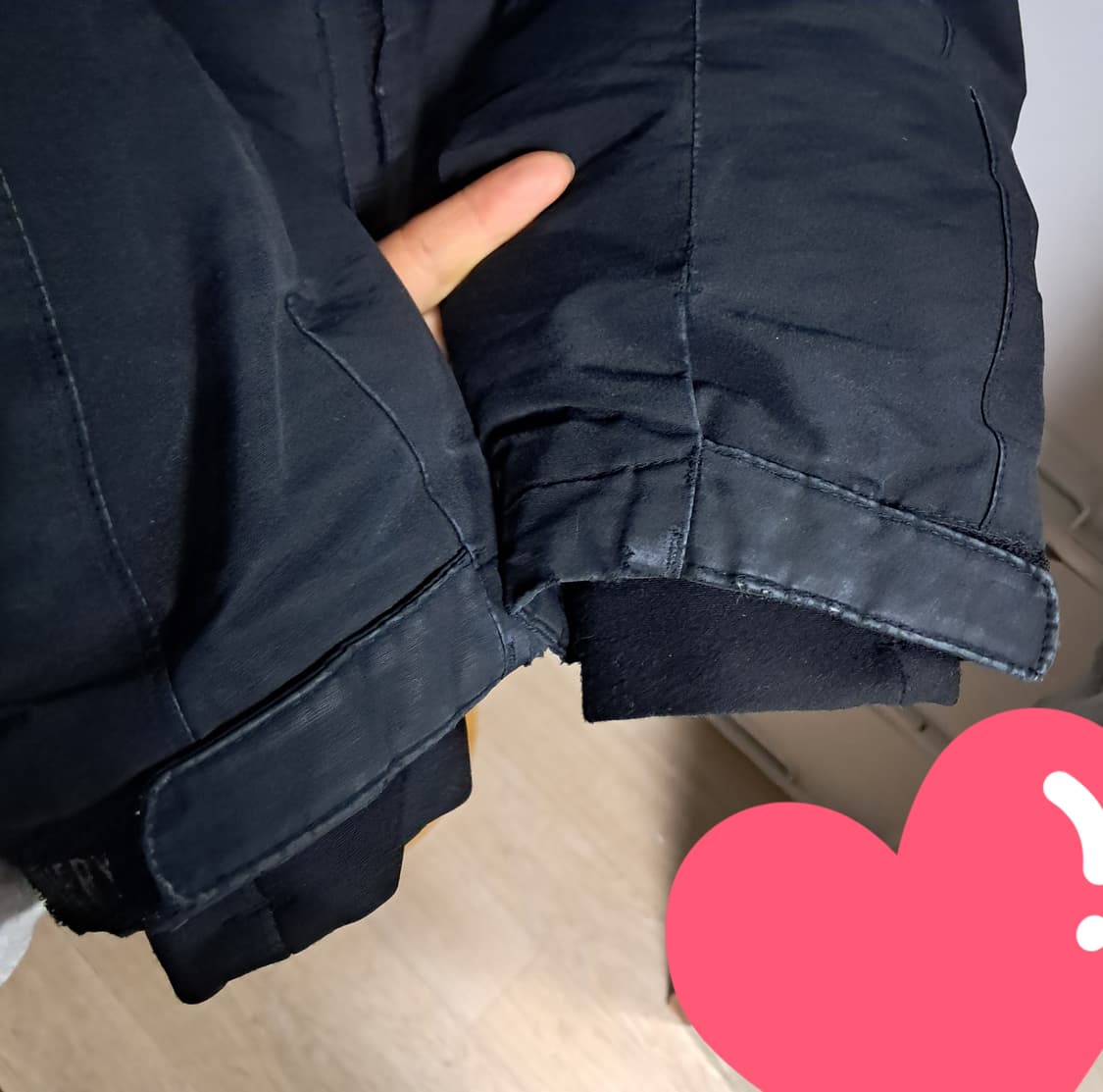 디스커버리 남성 패딩 구스다운 블랙 100 상품이미지8