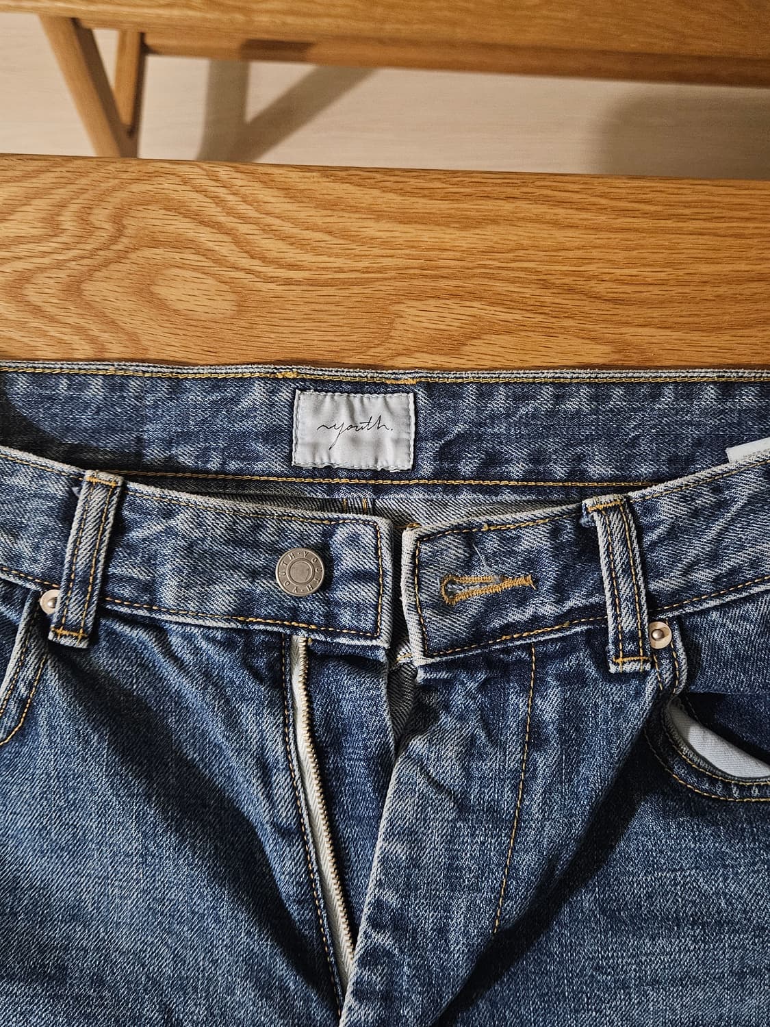 유스youth 스트레이트 데님(straight) short 30/30 상품이미지2