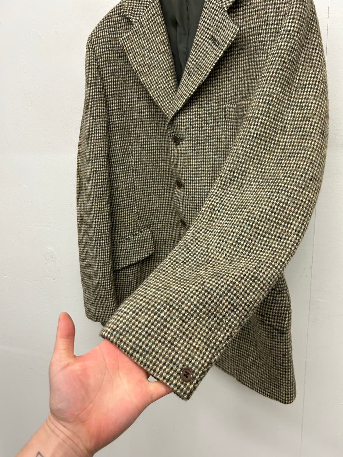 헤리스트위드 울 블레이저 자켓 상품이미지4