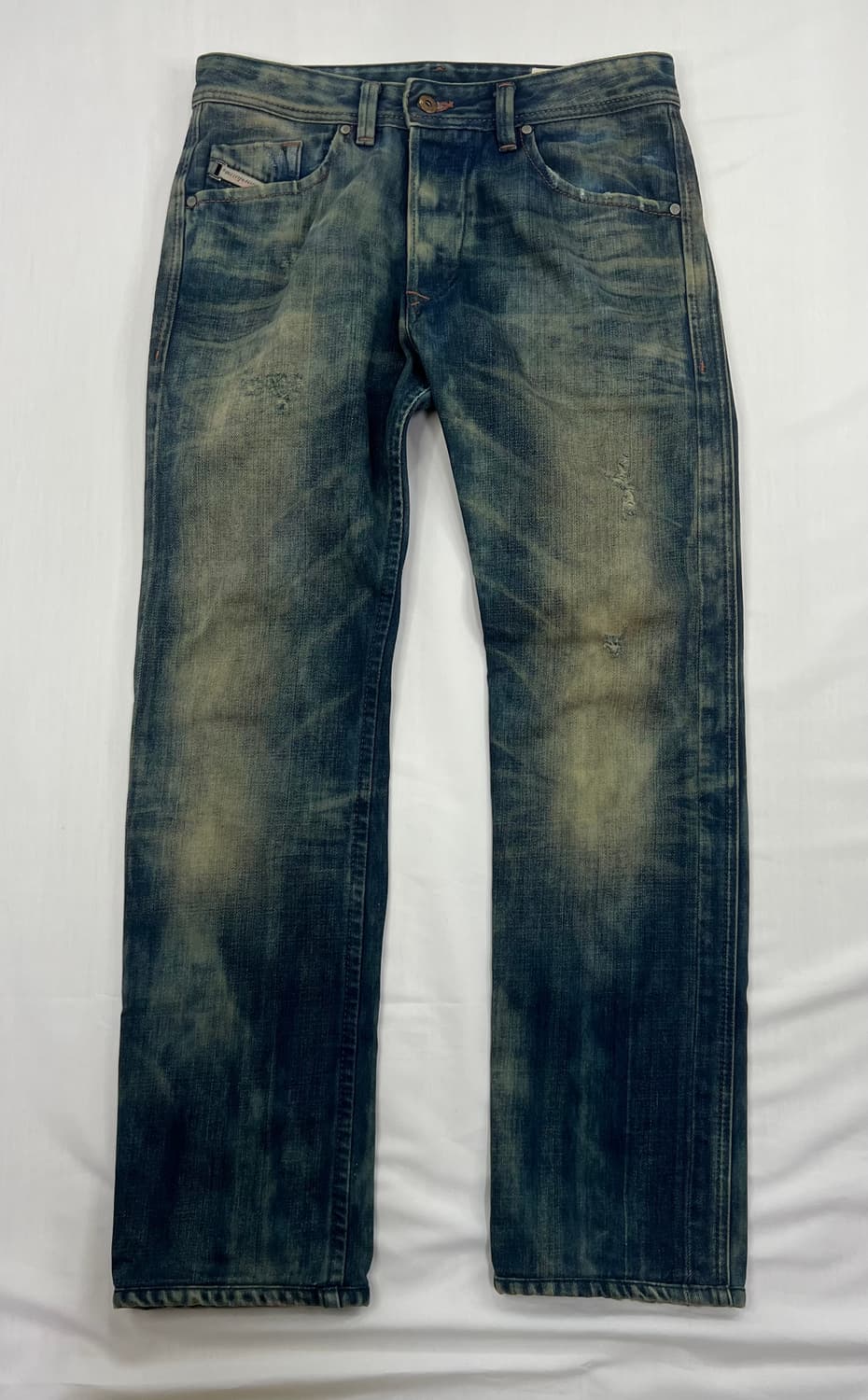디젤 워싱 데님 청바지 상품이미지1