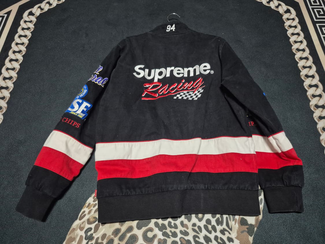 슈프림 X WISE 13F/W 레이싱 자켓 L 정품 상품이미지3