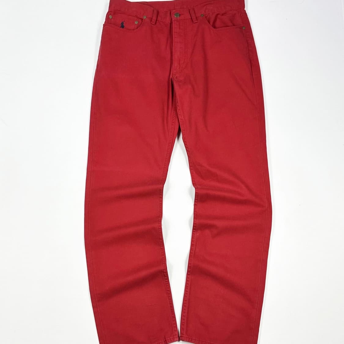 폴로 랄프로렌 포니 레드 데님 팬츠 (34인치) 상품이미지3