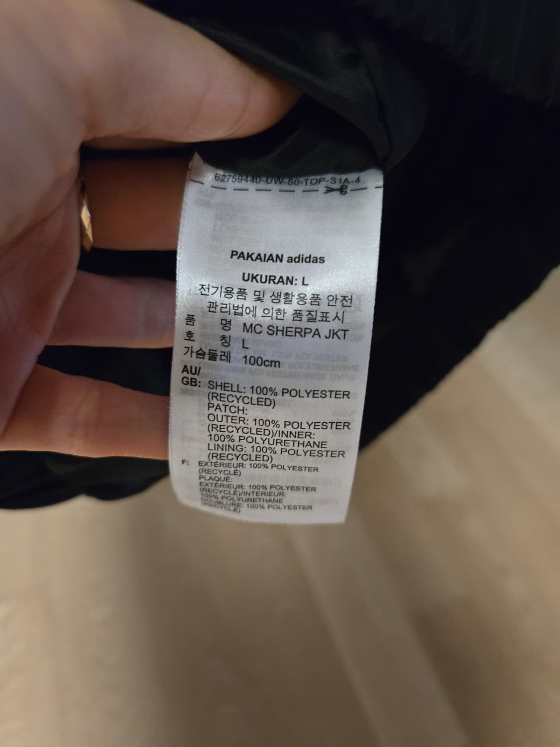 [L] 아디다스 남성 플리스 후드 집업 자켓 상품이미지7