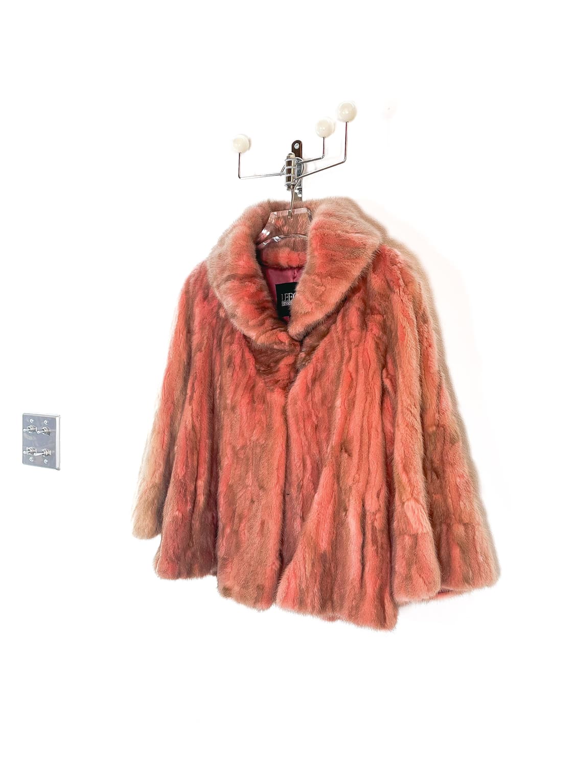 리가 핑크 밍크 퍼 자켓 상품이미지5