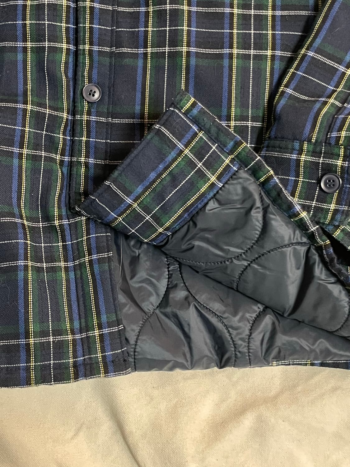 널디 패딩셔츠  상품이미지5