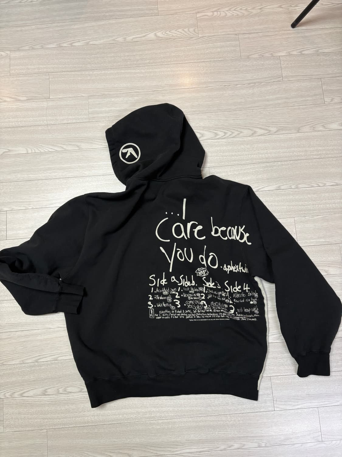 [SUPREME]슈프림_25ss에이펙스 트윈 후드집업 블랙 L 상품이미지3