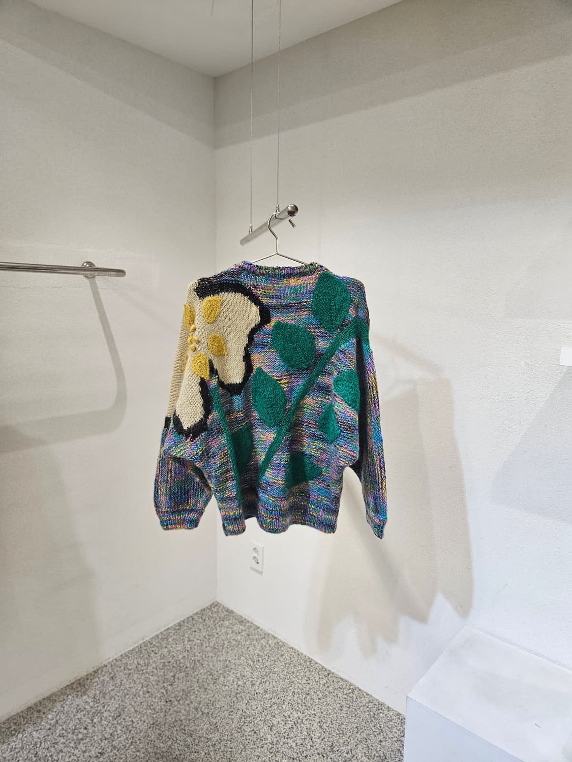 Hand made 플라워 니트 스웨터 상품이미지3