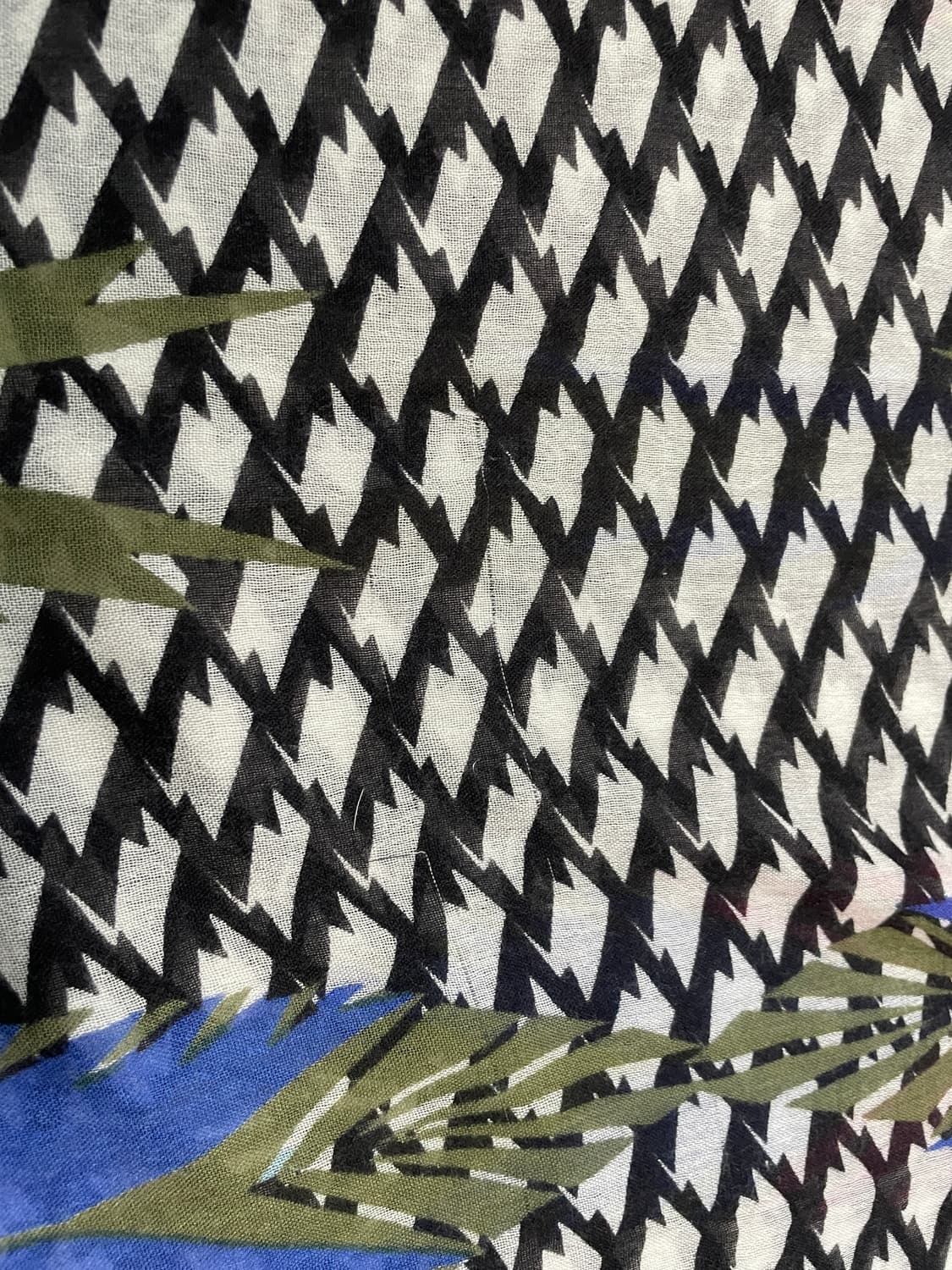 Yarnz 보헤미안 에스닉 캐시미어 스카프 J03749 상품이미지4