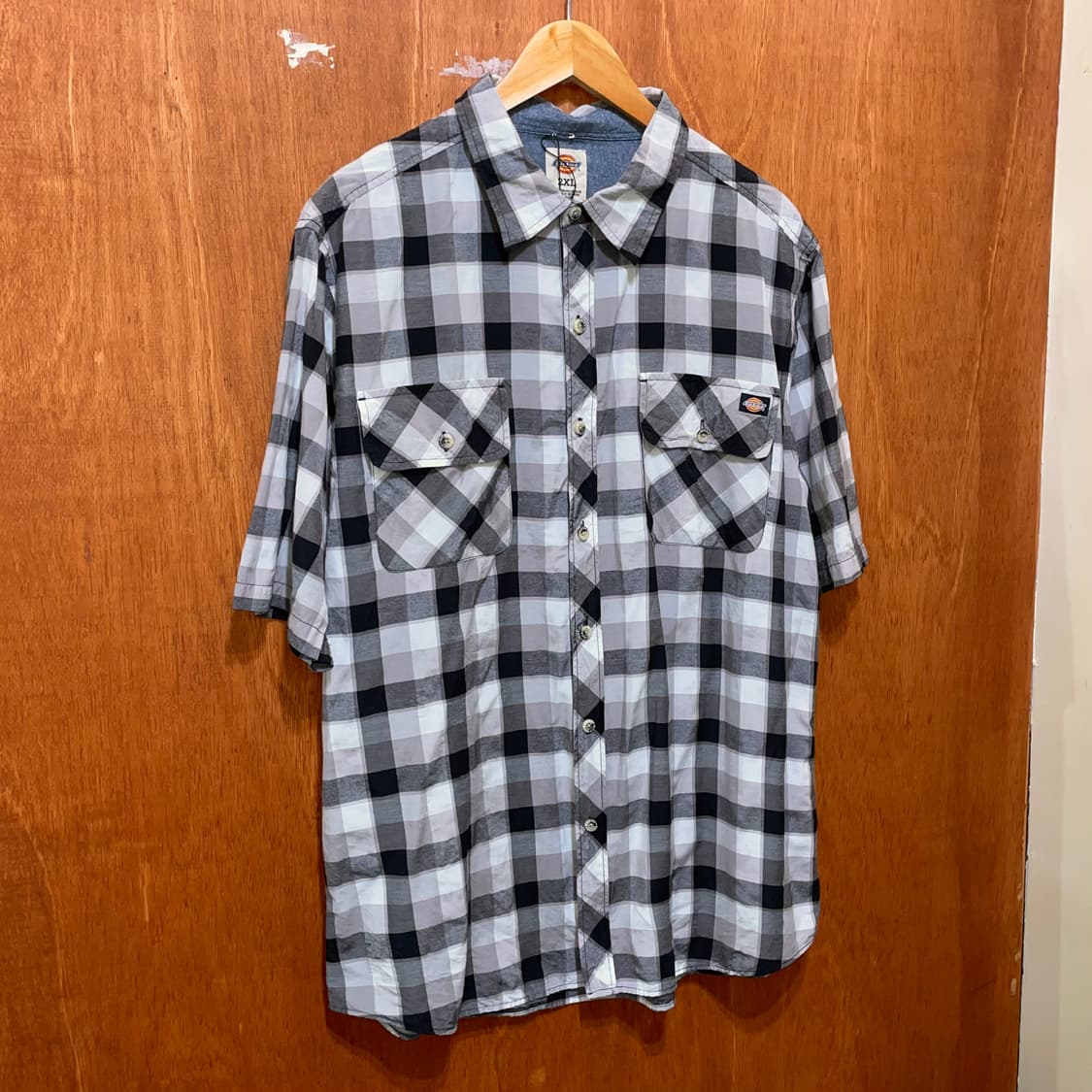 (2XL) Dickies 디키즈 체크 반팔 셔츠 상품이미지3