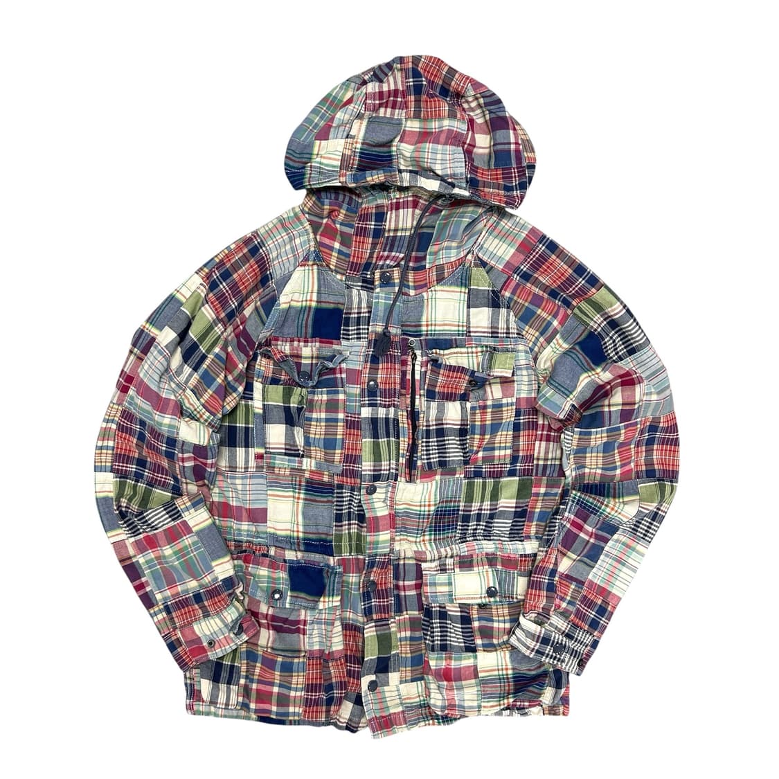 폴로 마드라스 패치워크 체크 자켓(S) 상품이미지1