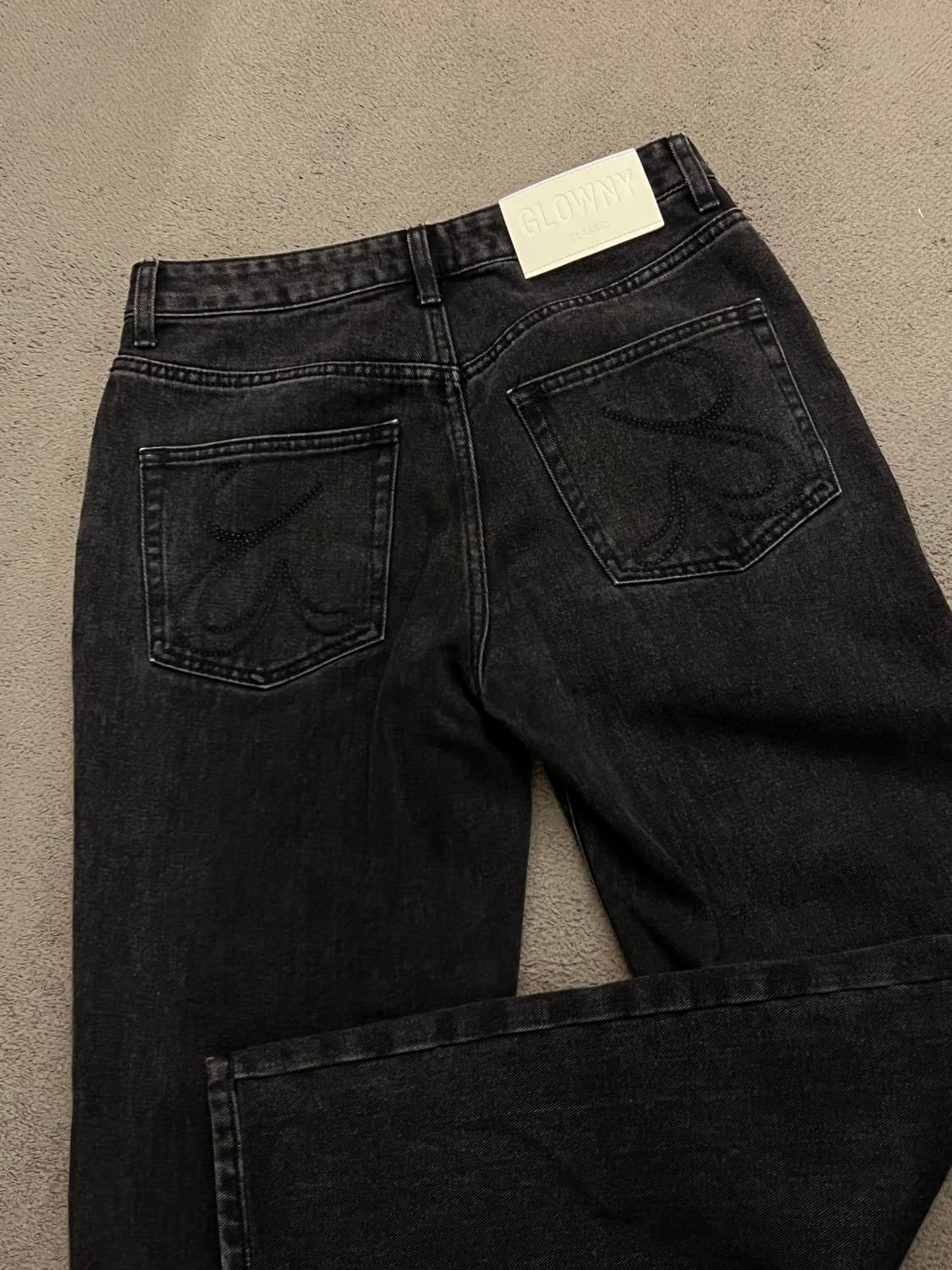 글로니 흑청 팬츠 처분  상품이미지1