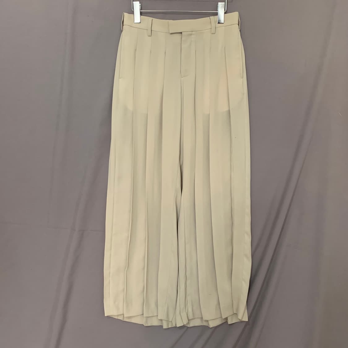 1 언더커버 2020 핀턱 플리츠 와이드 슬랙스 팬츠 바지 상품이미지2