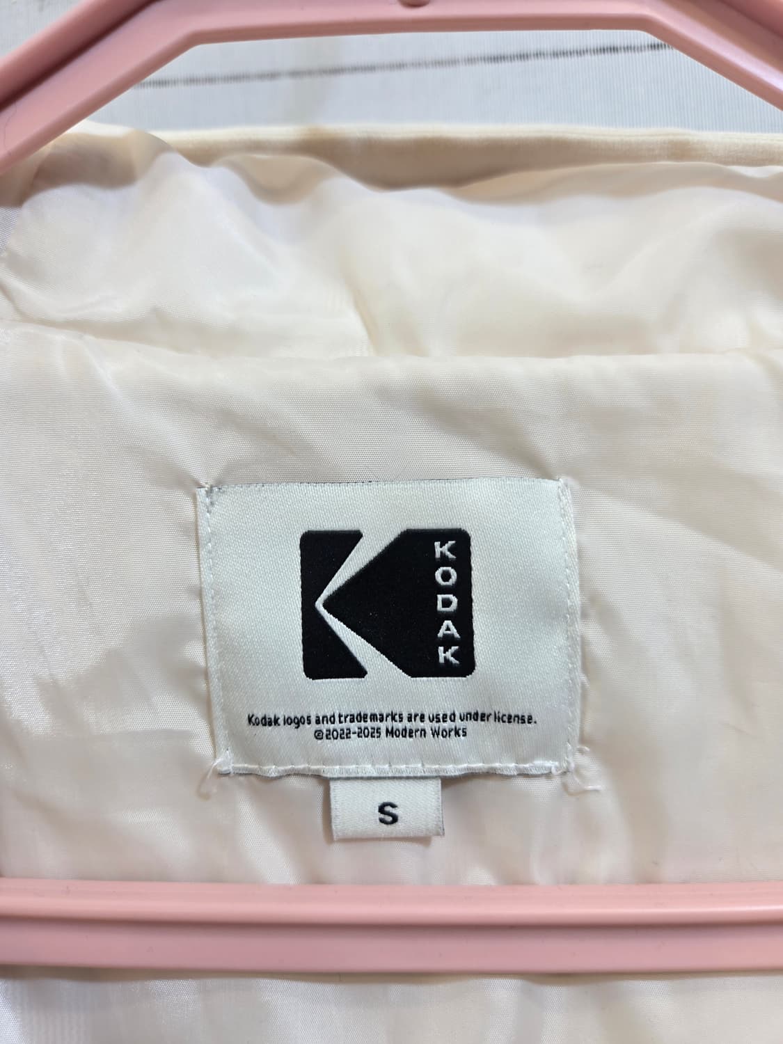 코닥 뽀글이 아이보리 후즈자켓 상품이미지2