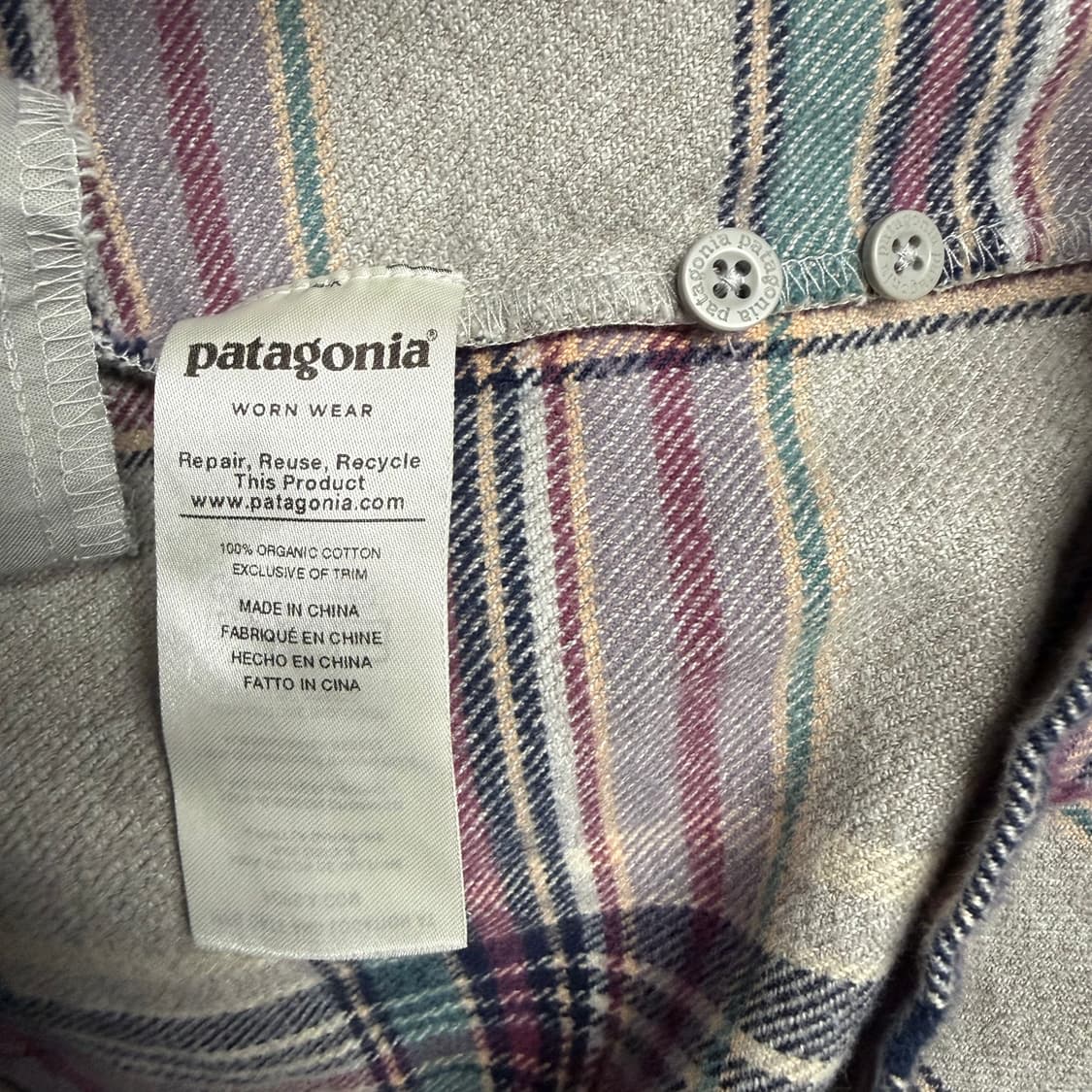 파타고니아 플란넬 원피스 상품이미지4