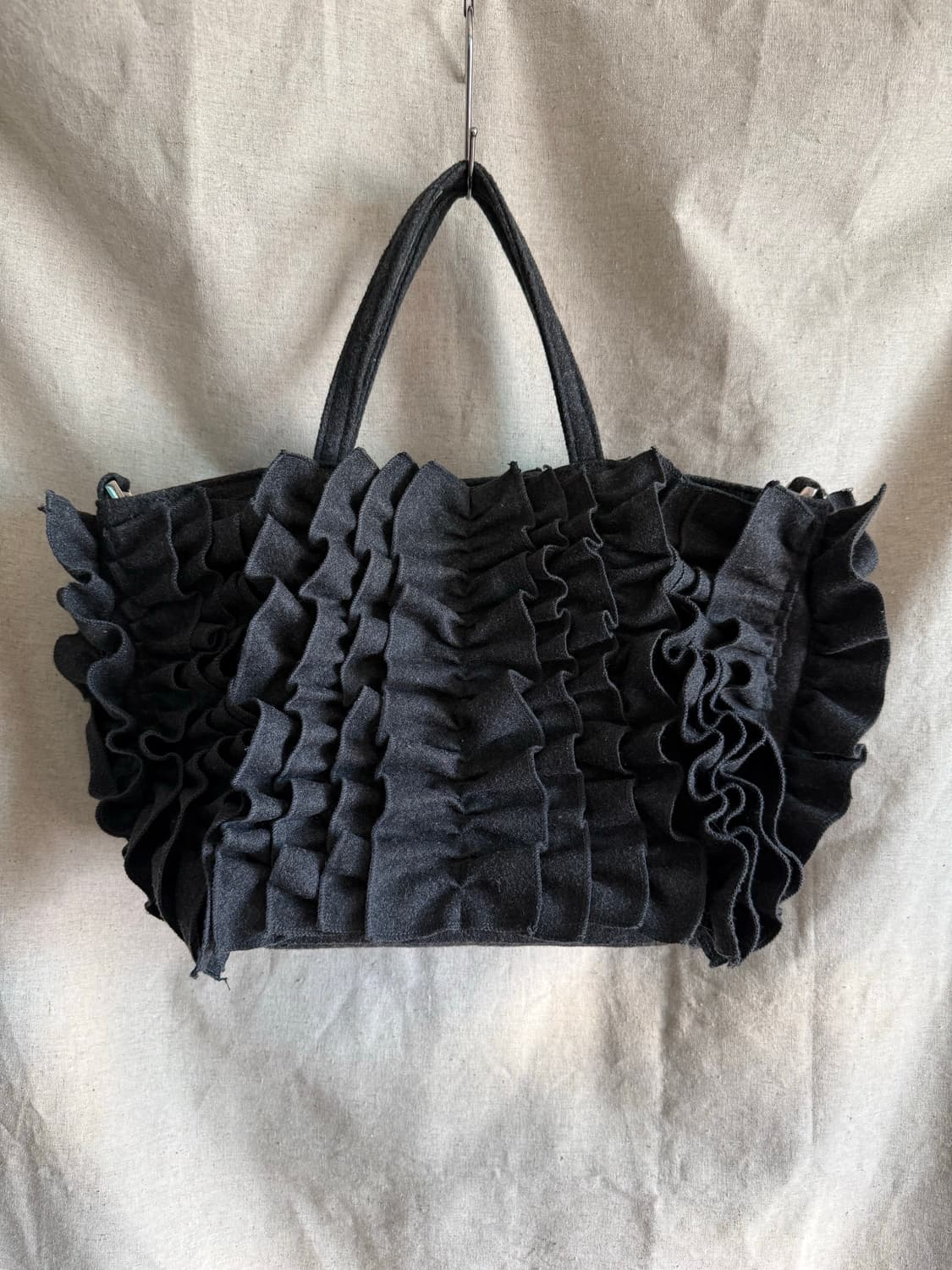 Ray BEAMS frill tote bag 상품이미지2