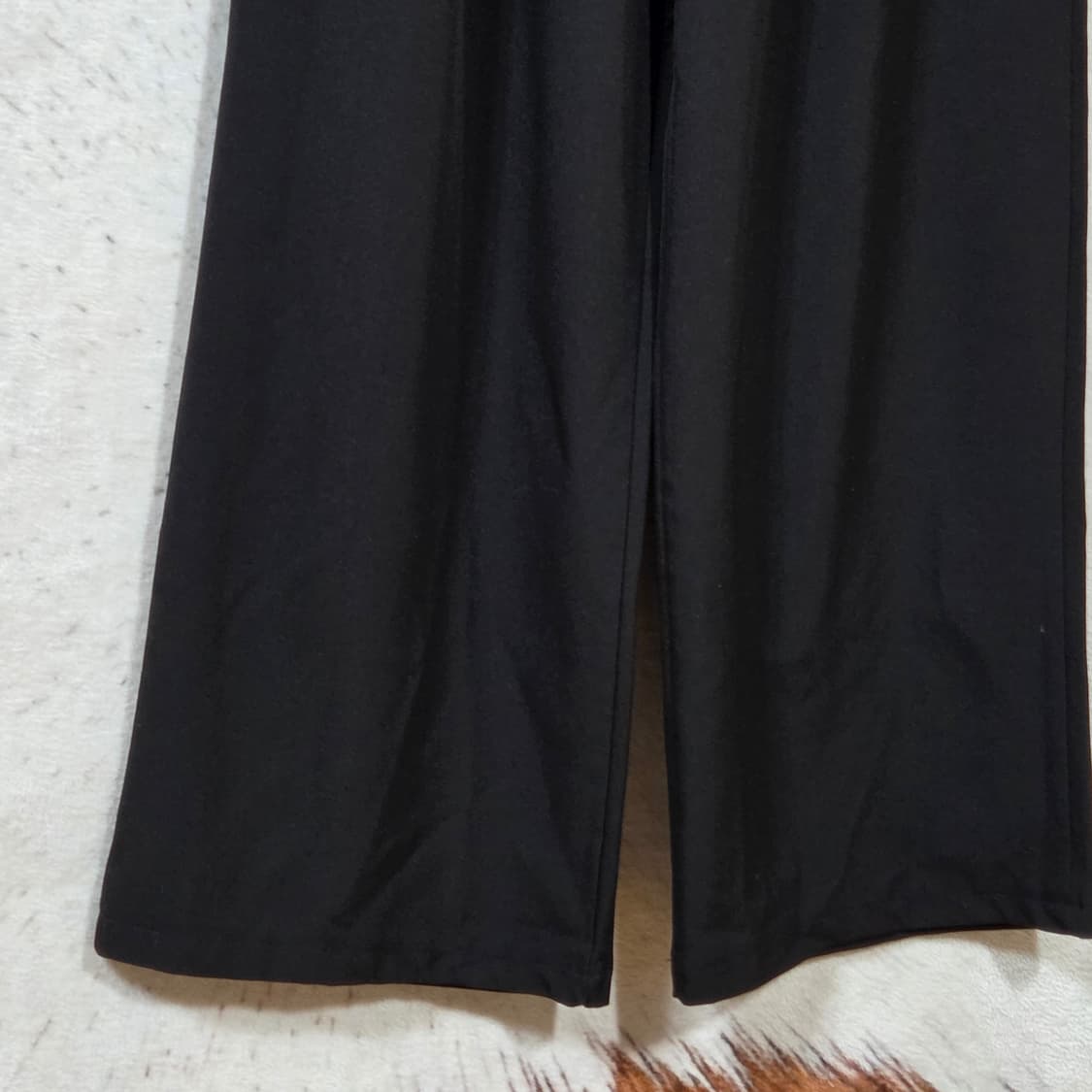 반밴딩 카고 포켓 슬렉스 와이드 팬츠 상품이미지3