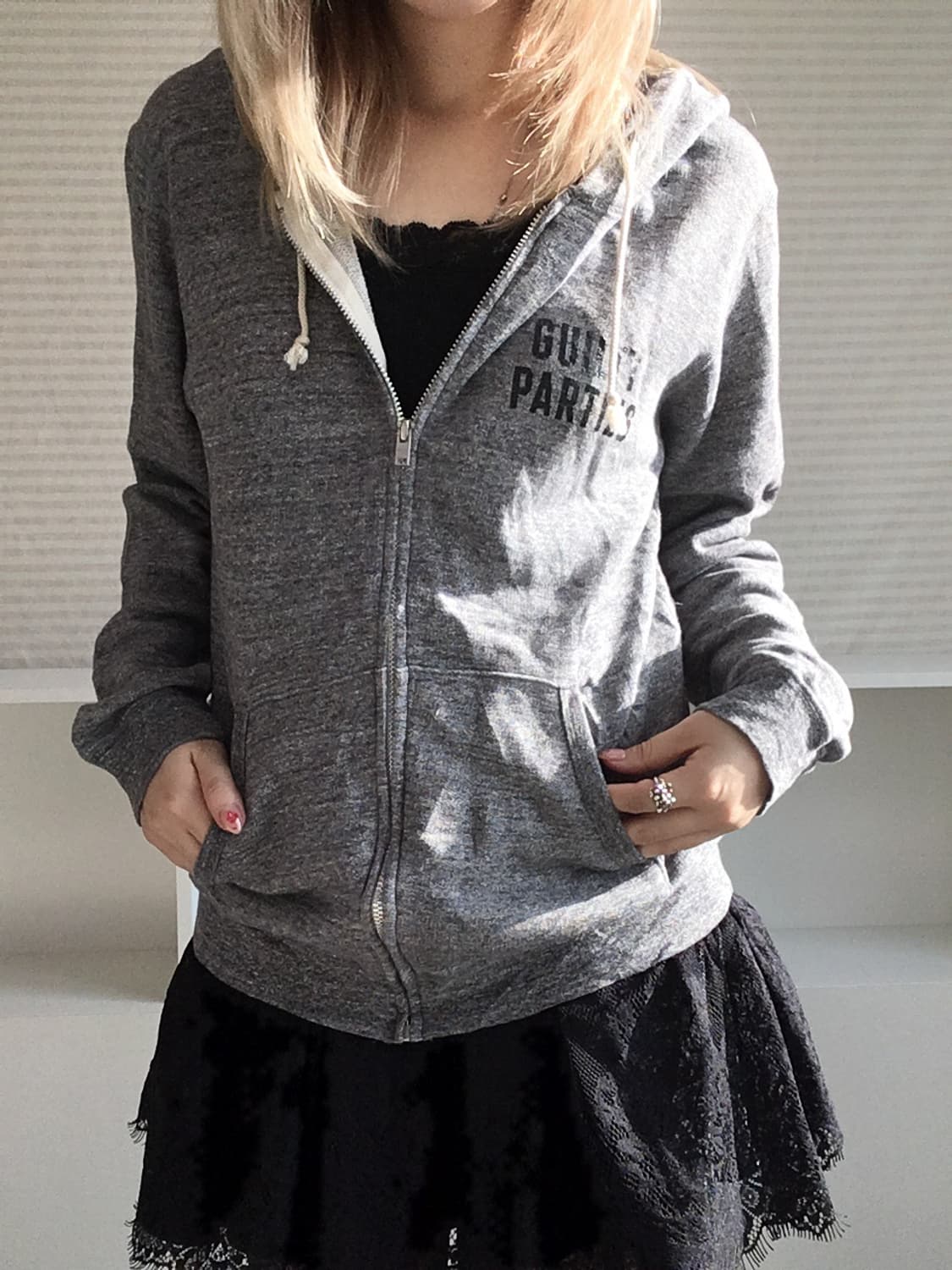 guilty parties tokyo printing hood zip-u 상품이미지5