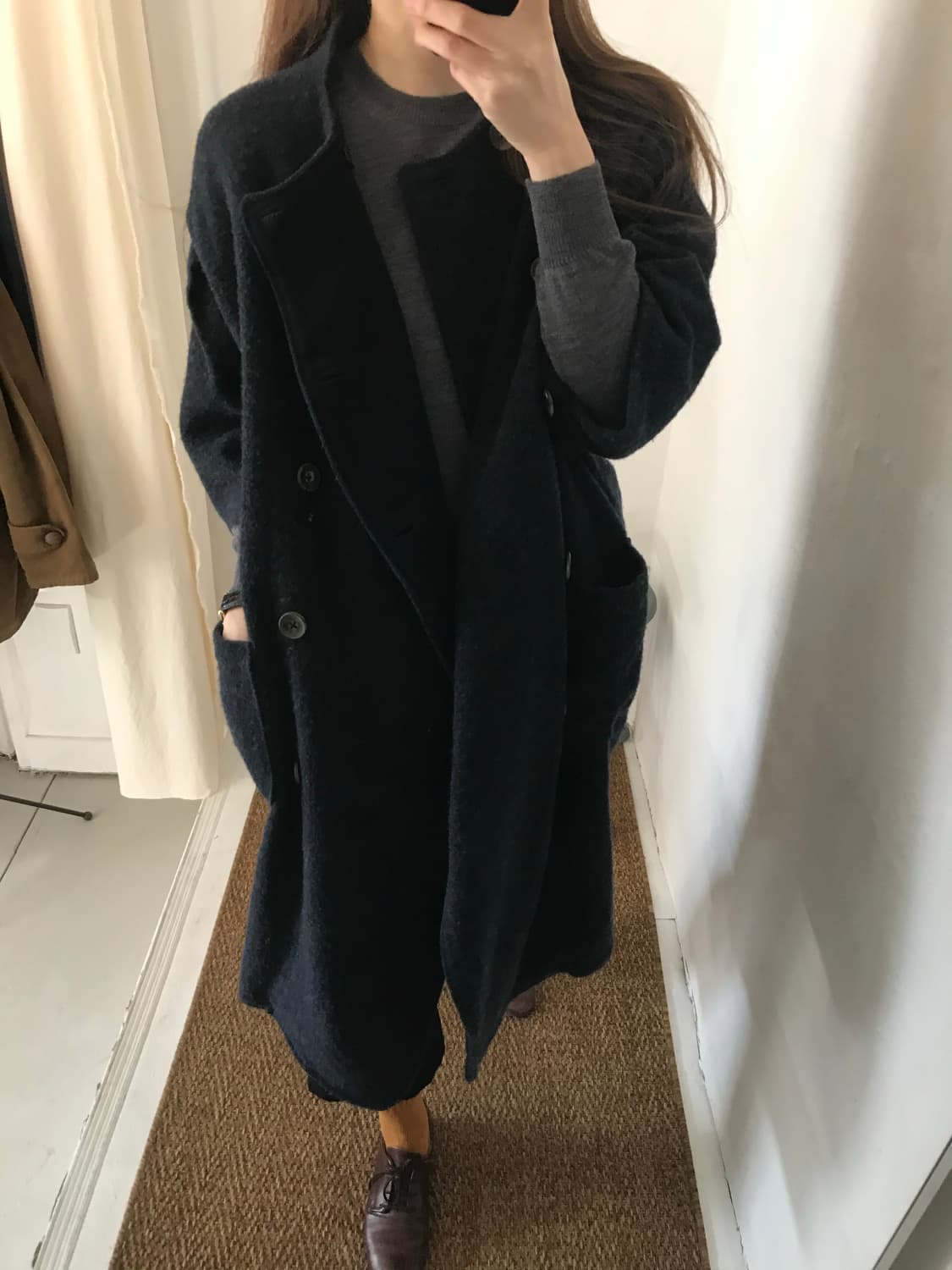 puff wool coat 상품이미지6