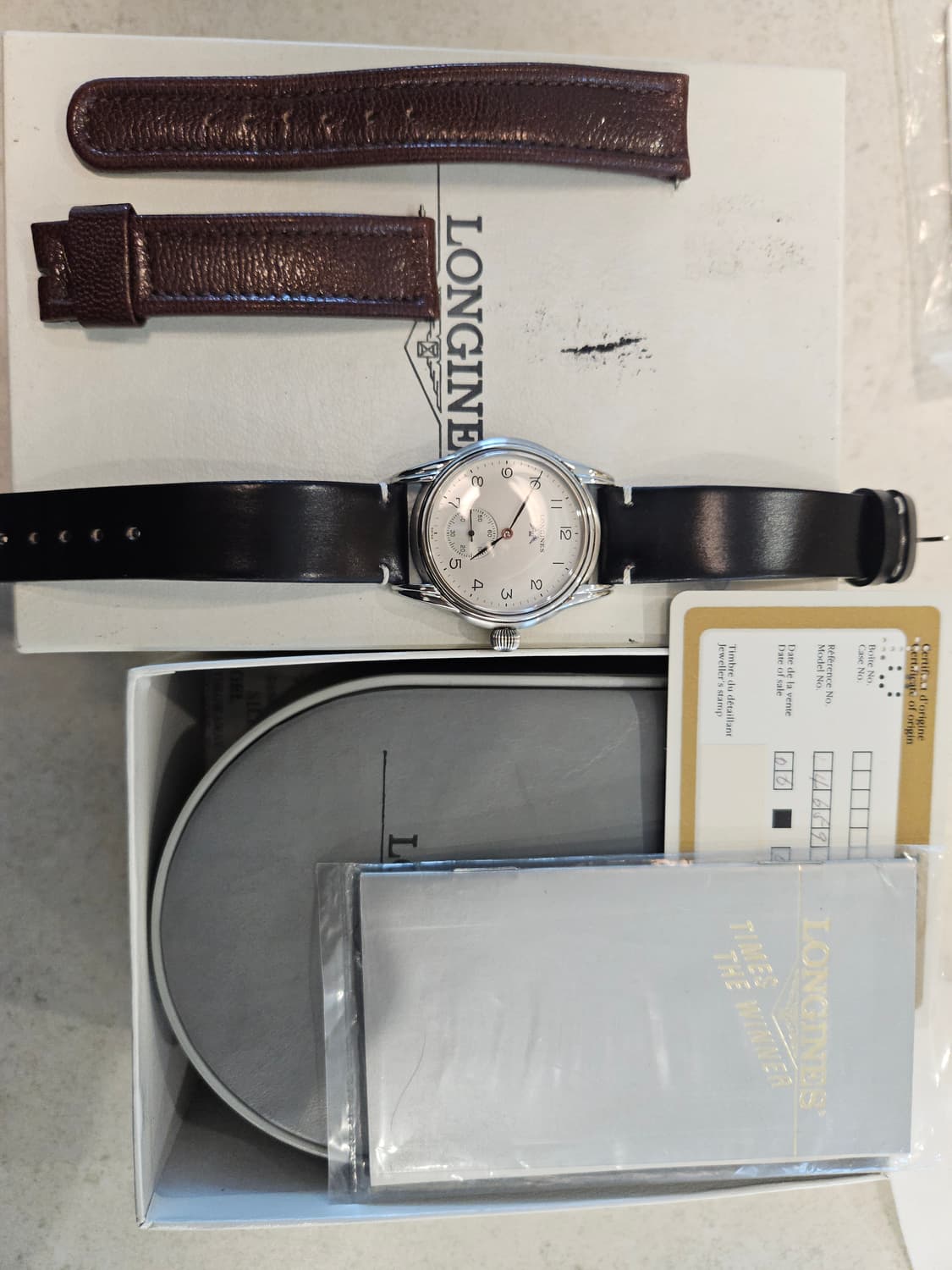 론진 수동 시계 상품이미지5