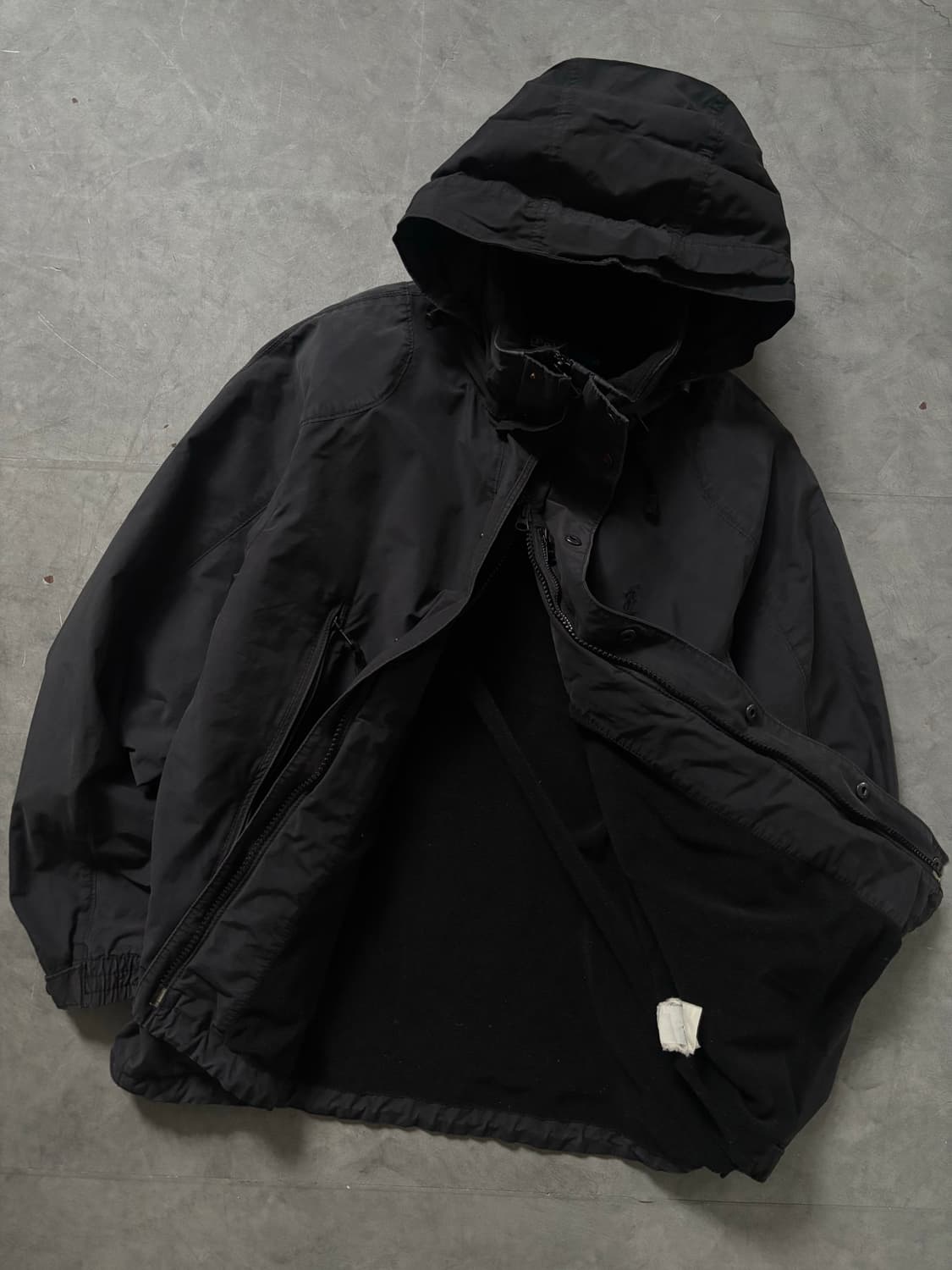 Polo 폴로 블랙 후드 자켓 상품이미지3