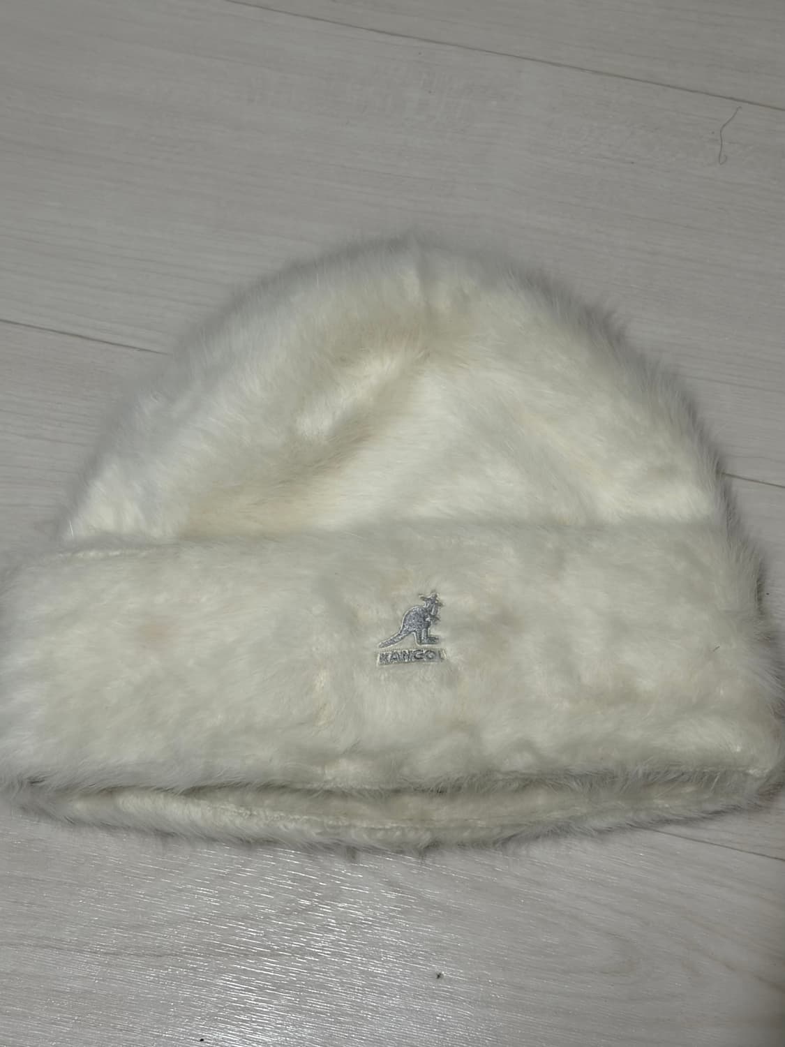 슈프림 캉골 퍼고라 앙고라 비니 모자 화이트 상품이미지2