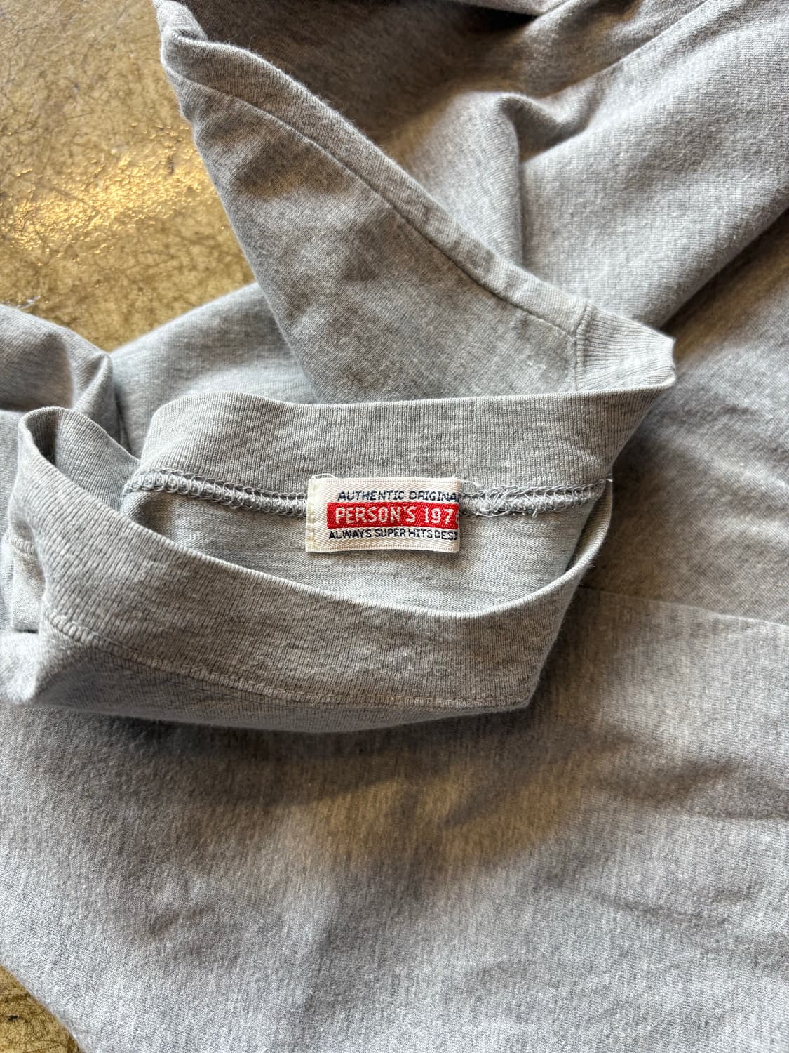 90s person’s 싱글스티치 롱슬리브 상품이미지4