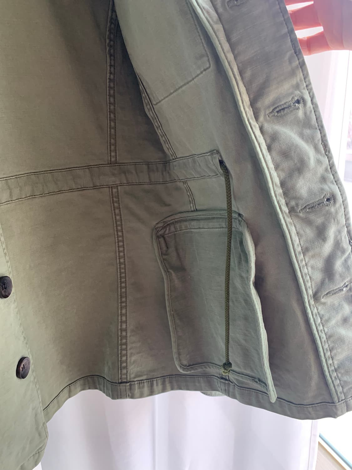 Khaki military jacket 상품이미지7