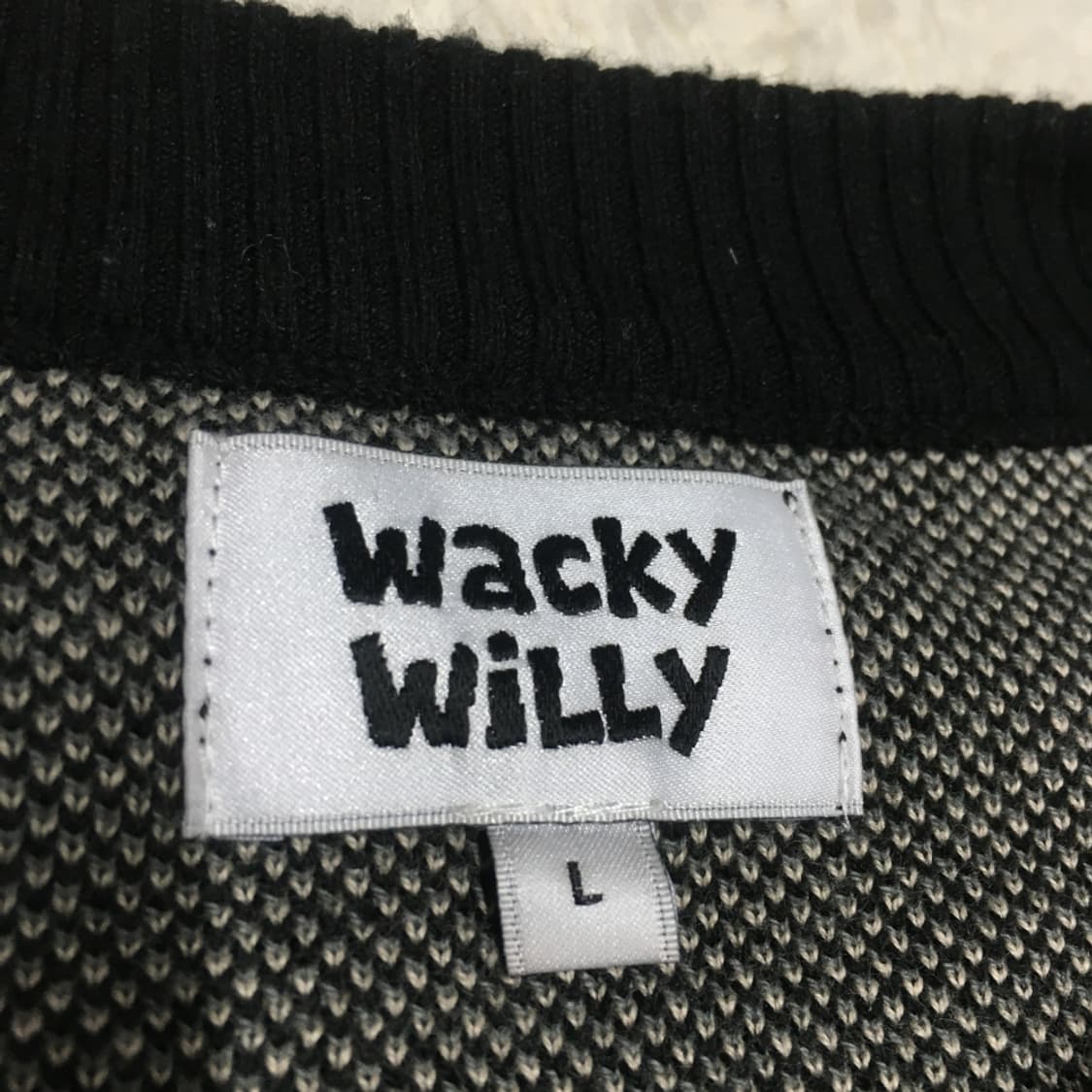 와키윌리 니트가디건 CC20 상품이미지2