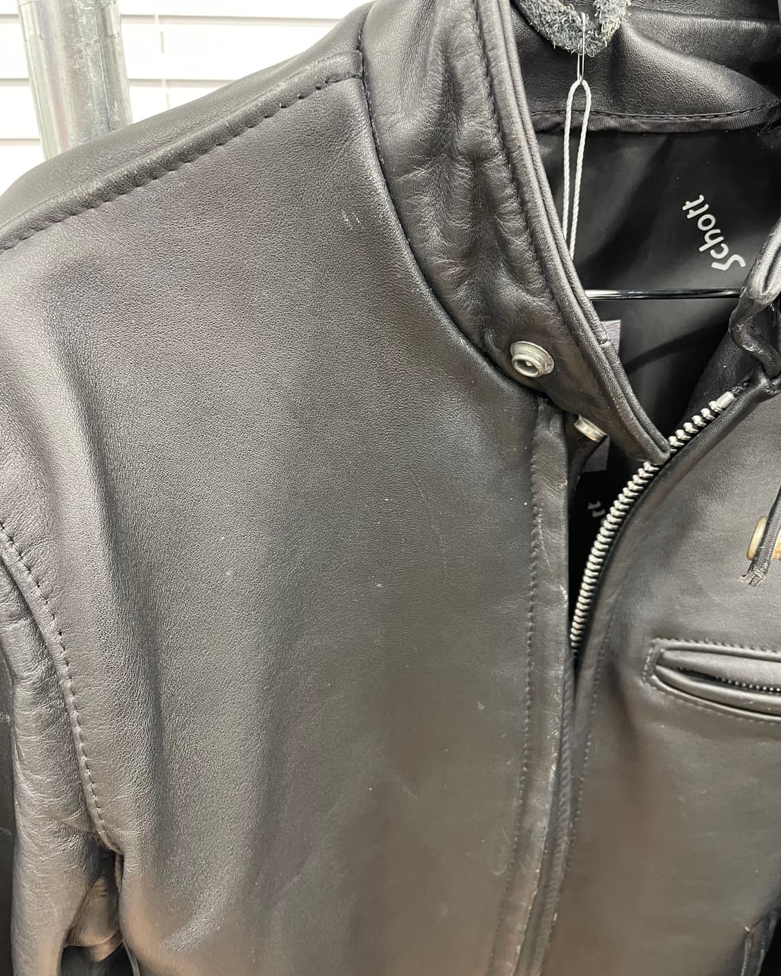 [34] 쇼트 641 레더 라이더 자켓 상품이미지7