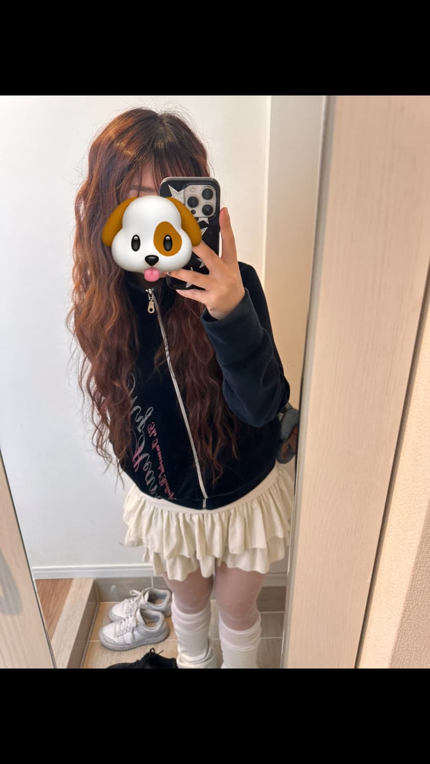 [빈티지] macalester 벨벳 후드집업 져지 힙한 갸루 일본느낌 상품이미지2