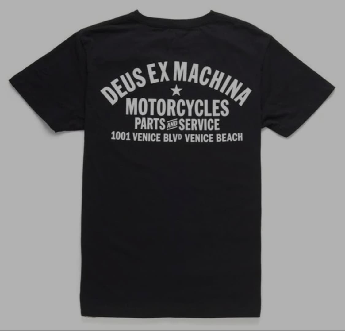 데우스 엑스 마키나 모터사이클 USA 프린팅 셔츠 상품이미지4