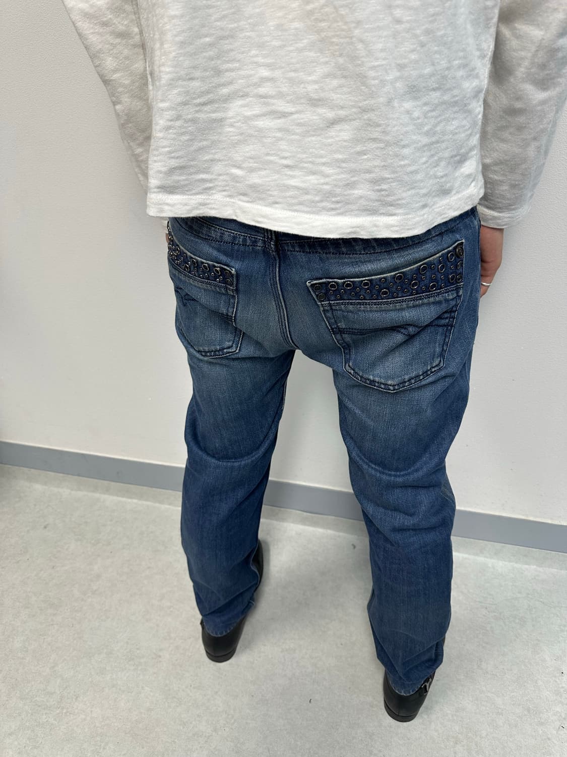 디젤 디테일 워싱 팬츠 상품이미지3