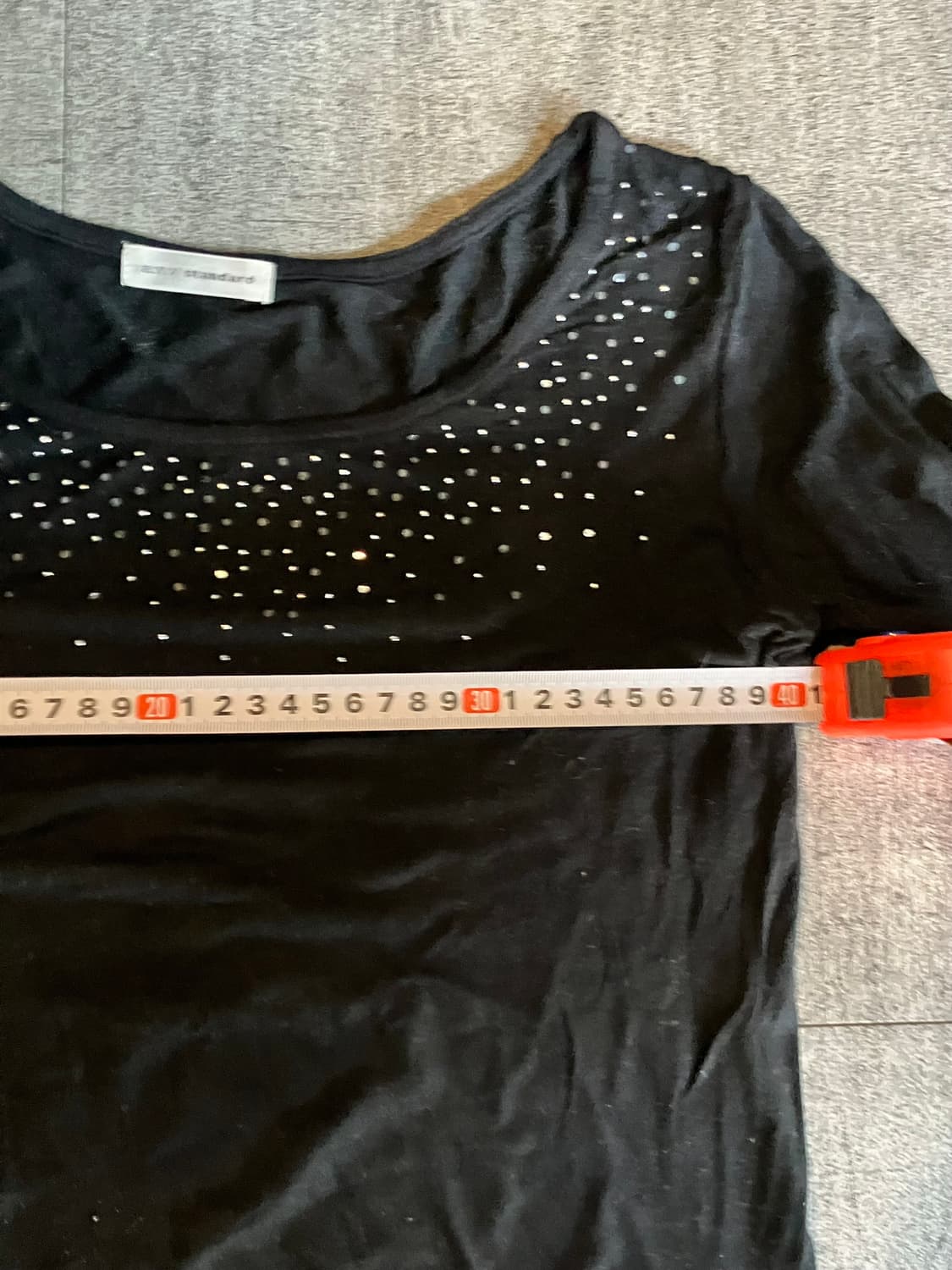 일본빈티지 Avv 핀터깔y2k 보헤미안갸루 넥비즈 긴팔티셔츠 상품이미지2