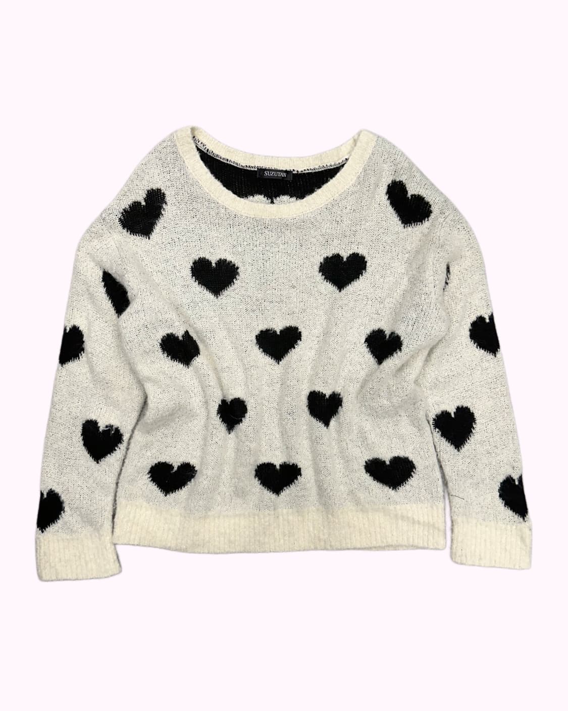 heart pattern jacquard knit 상품이미지1