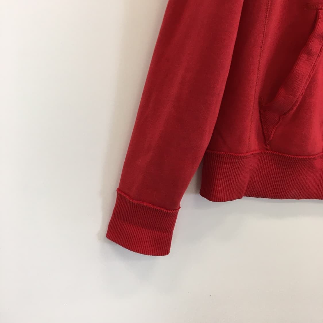 아베크롬비 Y2K 후드 M 레드  상품이미지3