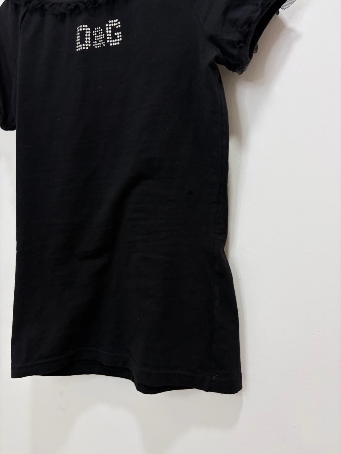 돌체앤가바나 큐빅 레이스 반팔 티셔츠 상품이미지9