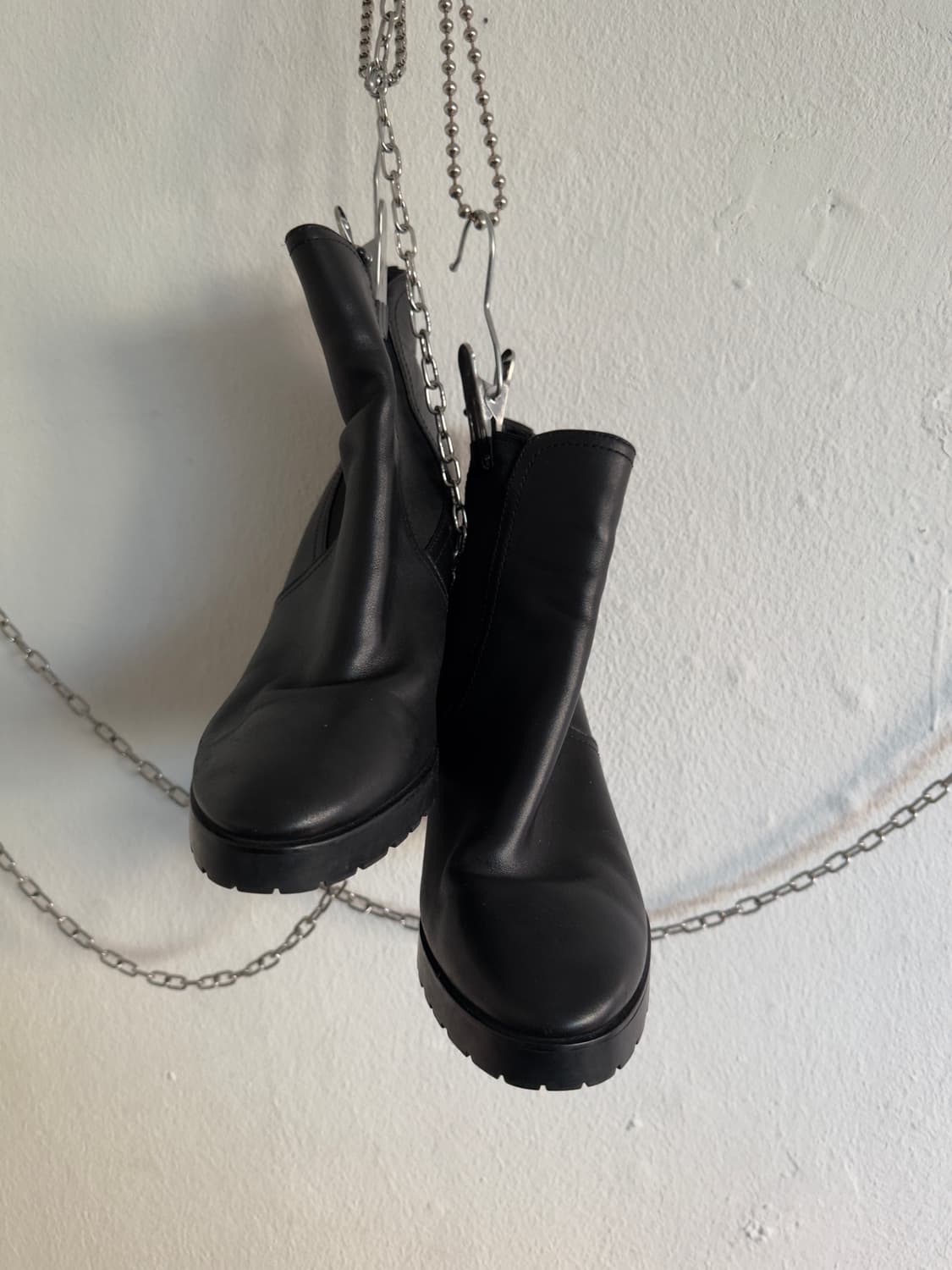 마이클코어스 웨지힐 앵클부츠 상품이미지2