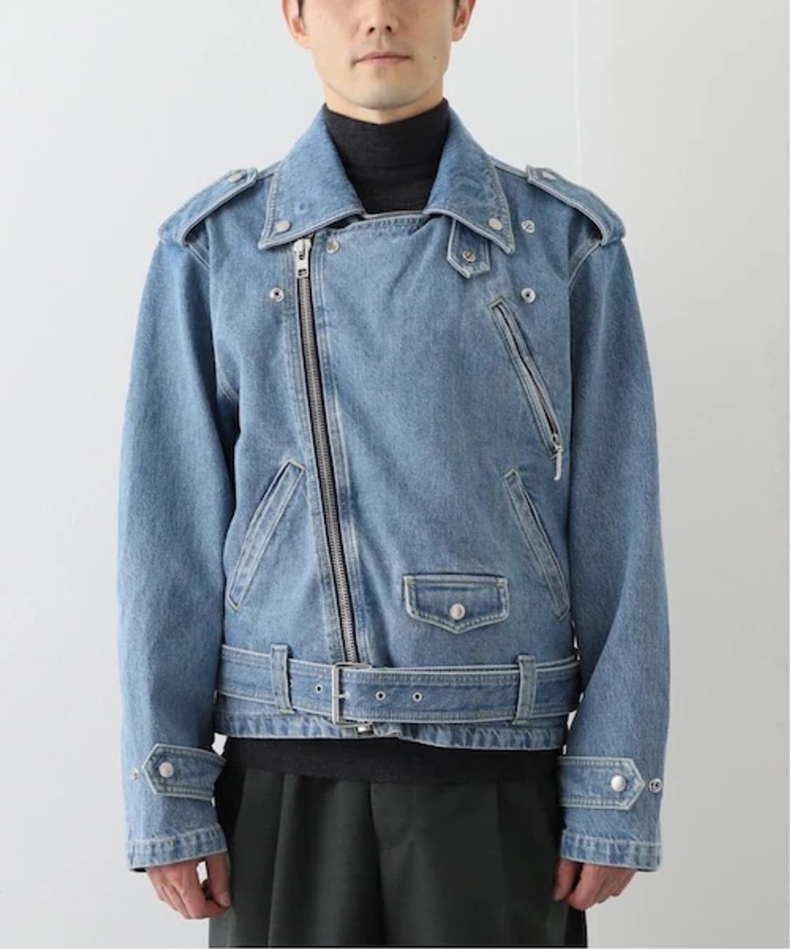 겐조 데님 더블라이더 바이크자켓 상품이미지1