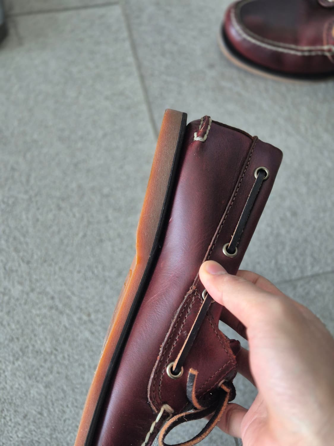 팀버랜드 보트슈즈 2아이 270 상품이미지3