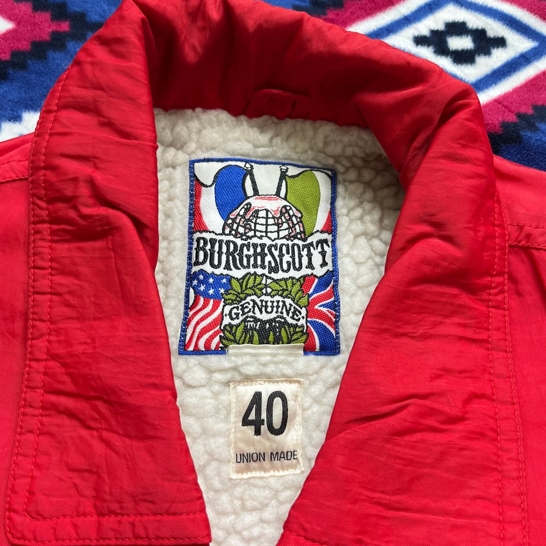 90s Burgh Scott 빈티지 자켓 (실측확인) 상품이미지3